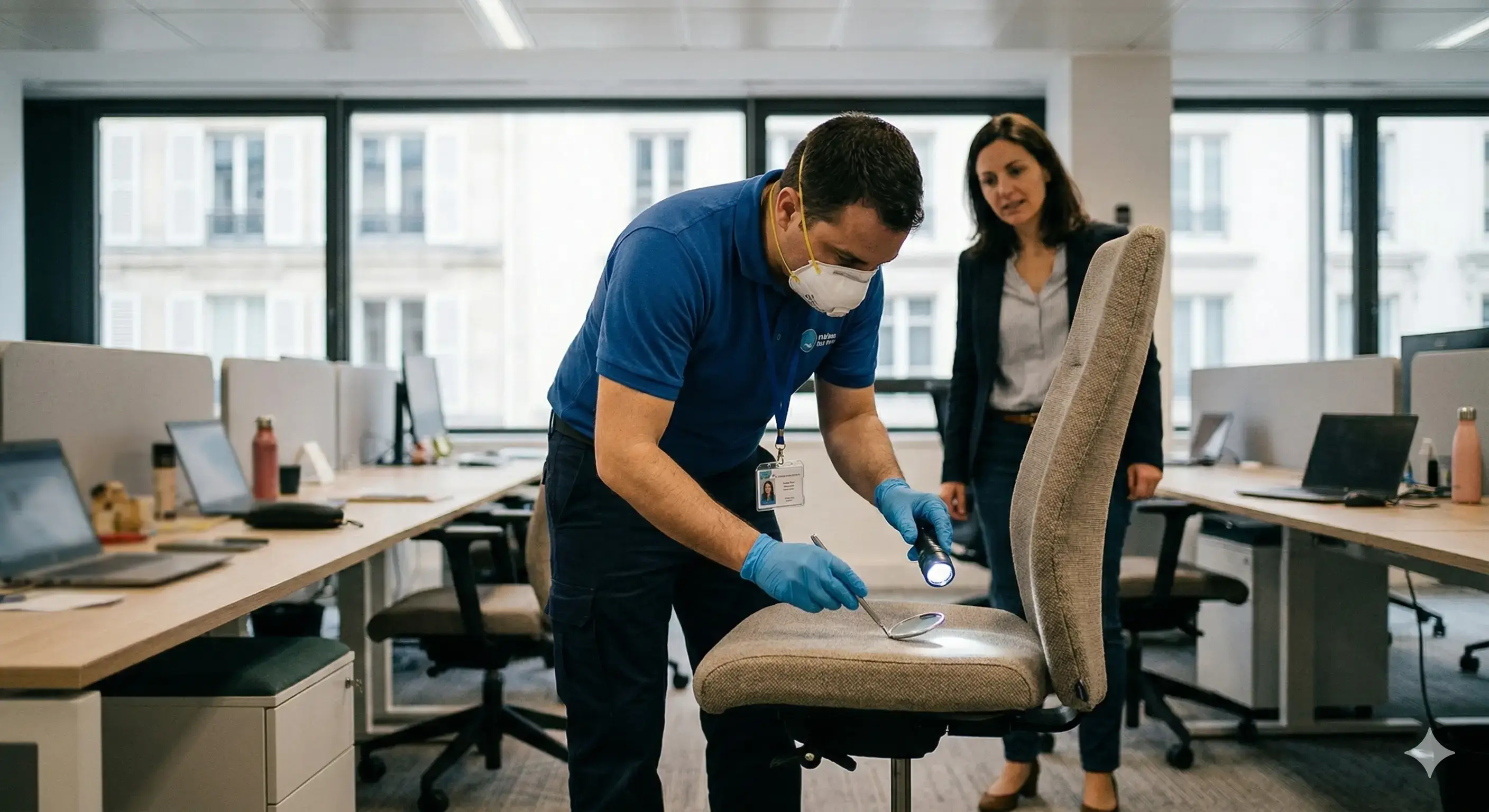 Punaises de lit au bureau : obligations et solutions